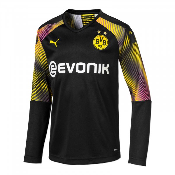 Camiseta Borussia Dortmund ML Portero 2019/20 Negro